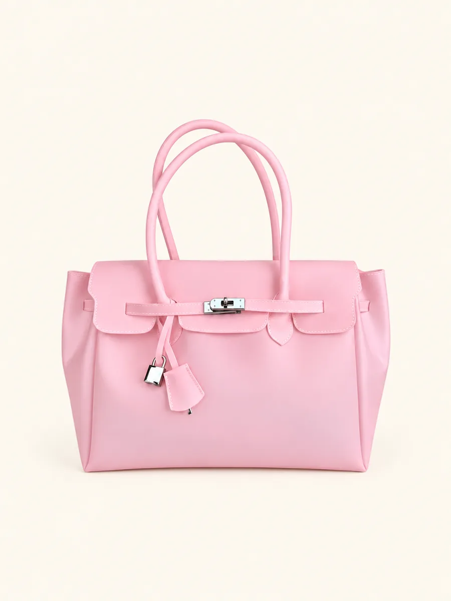 Jelly Firkin Bag en rosa pastel — foto 1