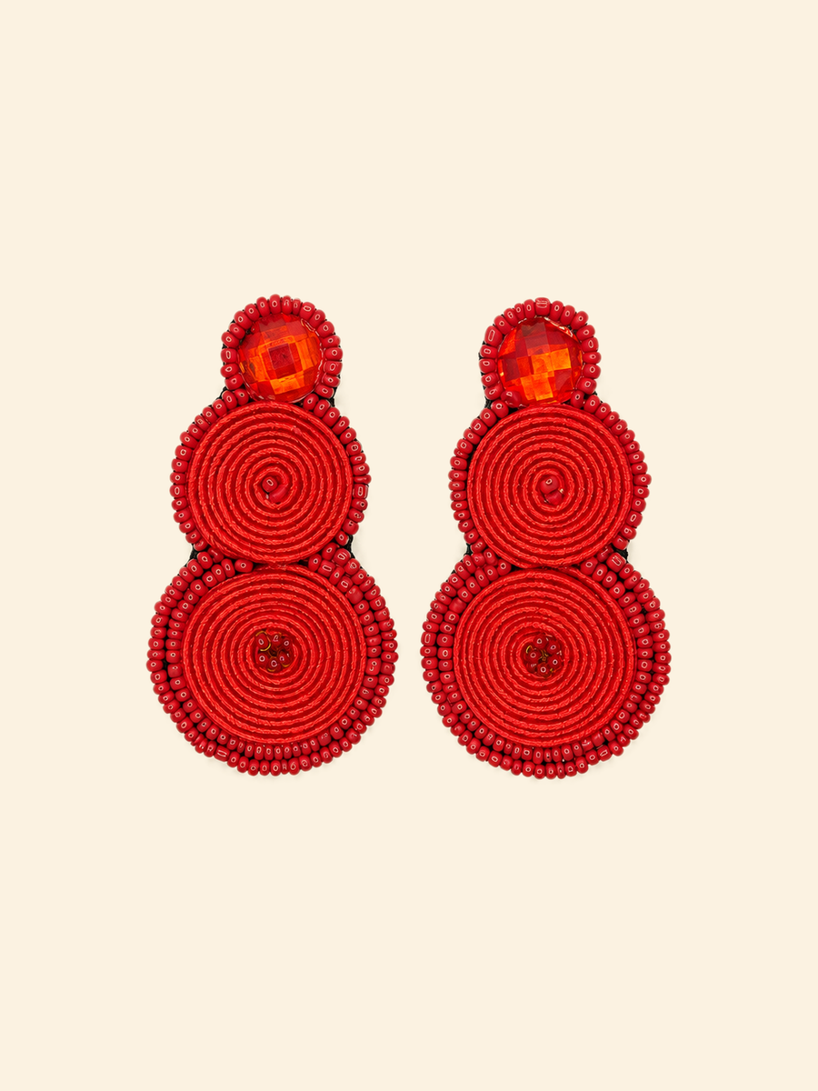 Pendientes Geranio de Ann Estacio — foto 1