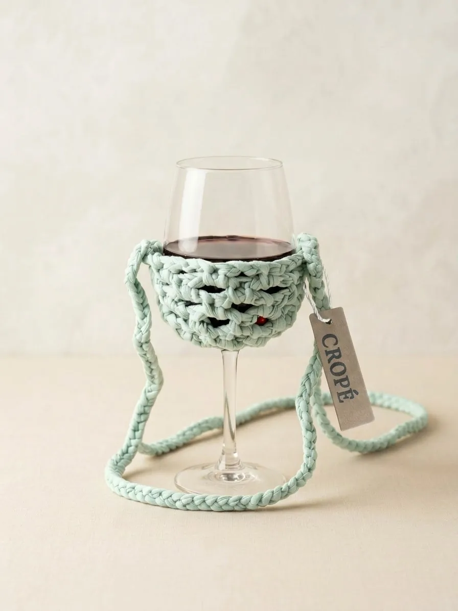 Wine Holder en verde agua de Cropé — foto 1