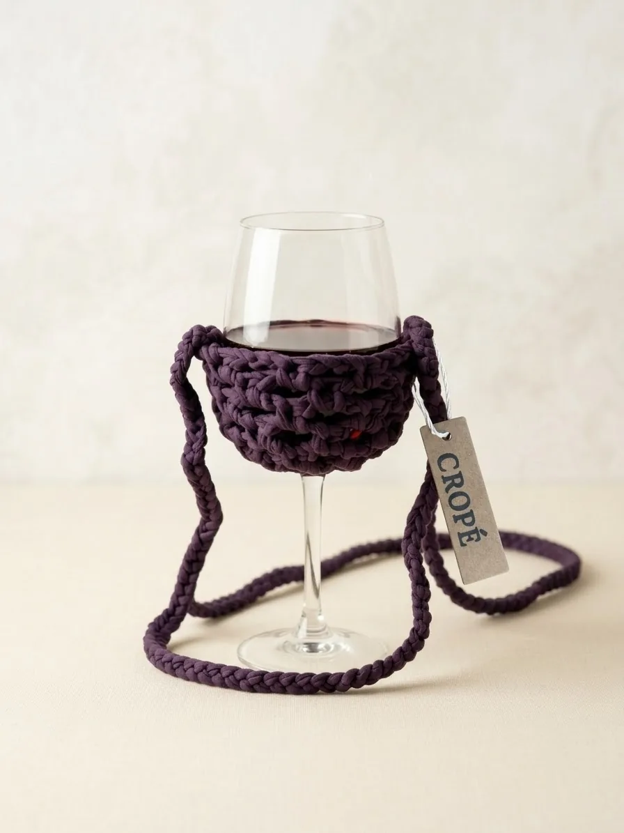 Wine Holder en berenjena de Cropé — foto 1